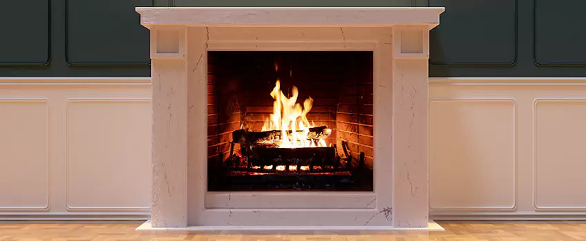Decorative Electric Fireplace Installation in Rocky River, Ohio