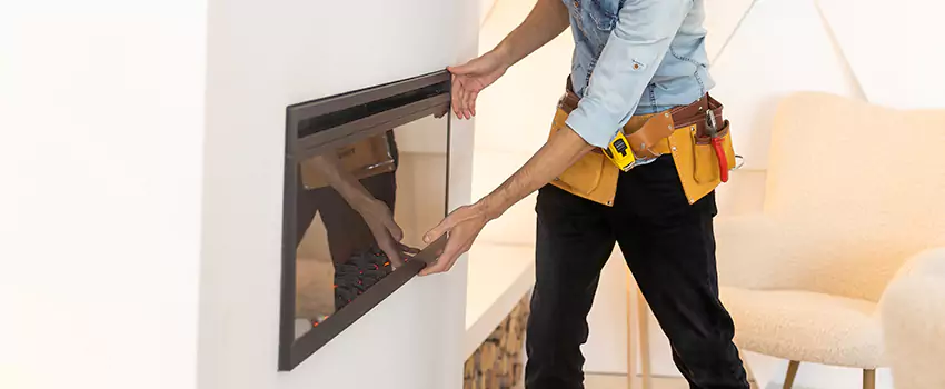 Metal Fireplace Installation in Rocky River, Ohio