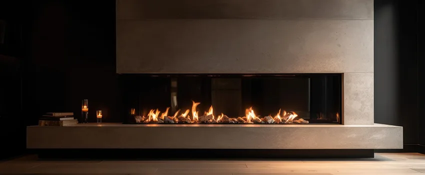 Gas Fireplace Ember Bed Design Services in Rocky River, Ohio