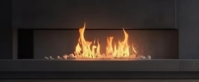B-Vent Gas Fireplace Installation in Rocky River, OH