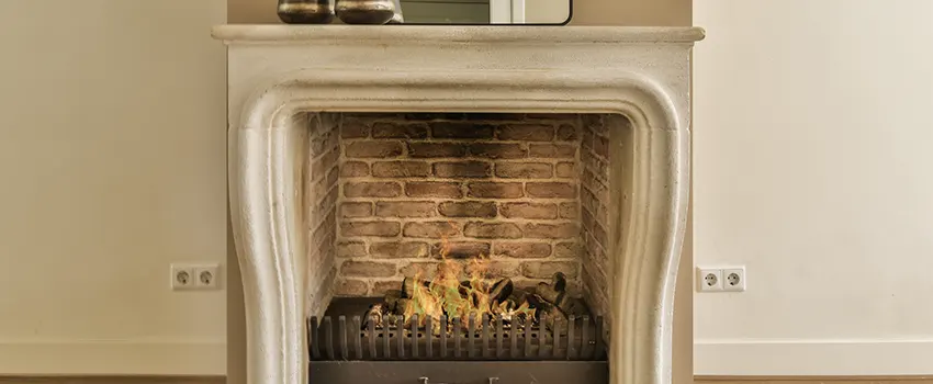 Vintage-style Fireplace Redesign in Rocky River, Ohio