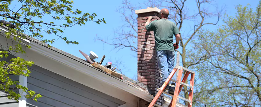 Vinyl and PVC Chimney Flashing Installation in Rocky River, OH